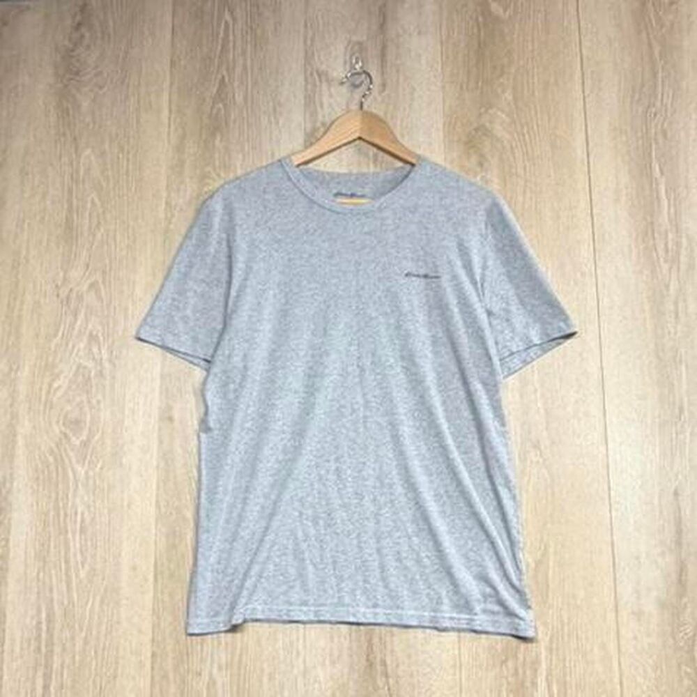 Eddie-bauer Men's Grey T-shirt